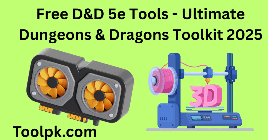 Free D&D 5e Tools - Ultimate Dungeons & Dragons Toolkit 2025
