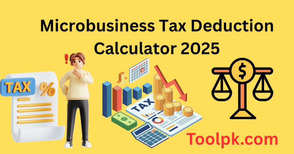 Microbusiness Tax Deduction Calculator 2025